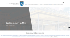 Desktop Screenshot of mils-tirol.at